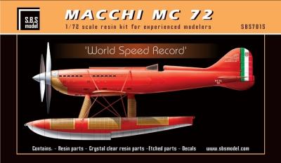 Macchi MC 72 'World Speed Record' full kit