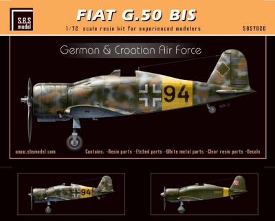 Fiat G.50 bis 'German & Croatian Air Force'