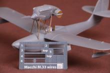 Macchi M 33 rigging wire set