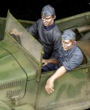 Italian Driver & NCO for 508 CM Coloniale (WW II)