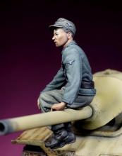 German Waffen SS/Heer Tank/SPG Crewman (WW II) #1 - 11.